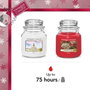 Yankee Candle Set Snow Globe Wonderland et Peppermint Pinwheels