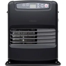 Qlima Poêle à pétrole électronique - 2500 W - Noir