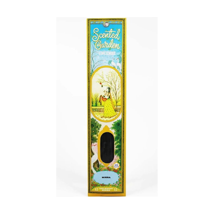 Radhe Shyam Encens en bâtonnets Myrrhe Scented Garden 12 unités Radhe Shyam Encens en bâtonnets Myrrhe Scented Garden 12 unités