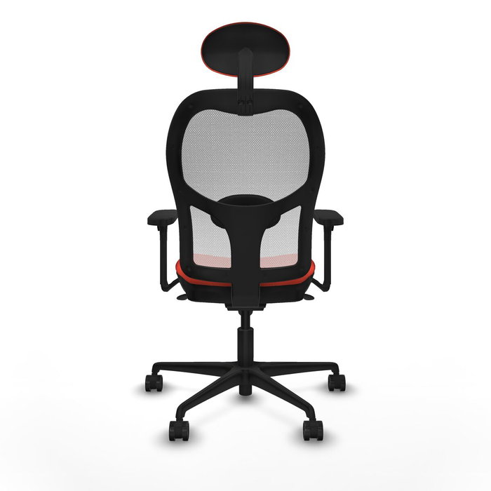 Piqueras y Crespo Chaise de Bureau avec Appui-tête 3D036N1 Orange Foncé Piqueras y Crespo Chaise de Bureau avec Appui-tête 3D036N1 Orange Foncé
