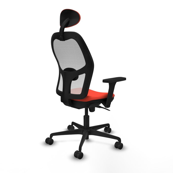 Piqueras y Crespo Chaise de Bureau avec Appui-tête 3D036N1 Orange Foncé Piqueras y Crespo Chaise de Bureau avec Appui-tête 3D036N1 Orange Foncé