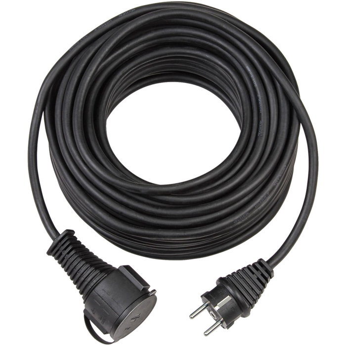 Brennenstuhl Câble de rallonge 10m H05 RR-F 3G1,5 noir Brennenstuhl Câble de rallonge 10m H05 RR-F 3G1,5 noir
