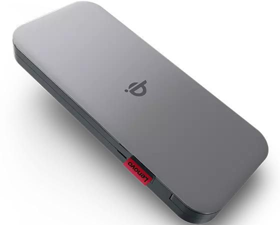 Lenovo Power Bank Sans Fil 10000 mAh avec Charge Rapide Qi 15W et Ports USB-C pour Smartphones et Tablettes