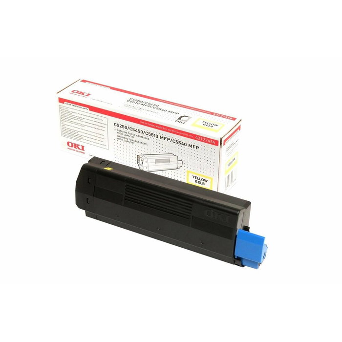 Toner original OKI 42127454 Jaune Toner original OKI 42127454 Jaune
