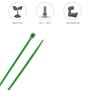 WOLFPACK LINEA PROFESIONAL Colliers de serrage en nylon vert 4,6 x 200 mm (100 unités)
