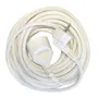 Chacon Prolongateur électrique HO5VVF 3 x 1.5 mm² - 10 mètres - Blanc - 16A 3500W - Câble PVC