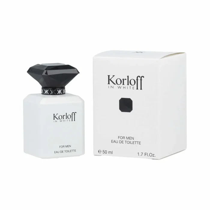Korloff In White Eau de Toilette Pour Hommes 50 ml Korloff In White Eau de Toilette Pour Hommes 50 ml