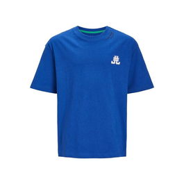 T shirt à manches courtes Enfant Jack & Jones Jorcole Back Print Tee Ss Bleu