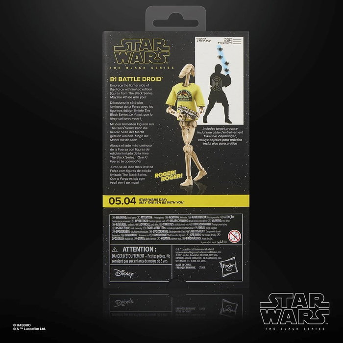 Hasbro Star Wars The Black Series B1 Battle Droid May The 4th Be With You