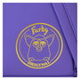 LOUNGEFLY Sac à dos Furby 26 cm en simili cuir à finition PU, broderies et fermoir doré, dimensions 22.9x11.4x26.7 cm