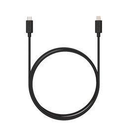 Veho Câble USB-C vers Lightning certifié Apple MFi 1m - Charge et synchronisation pour iPhone, iPad, AirPods (noir)