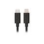Veho Câble USB-C vers Lightning certifié Apple MFi 1m - Charge et synchronisation pour iPhone, iPad, AirPods (noir)