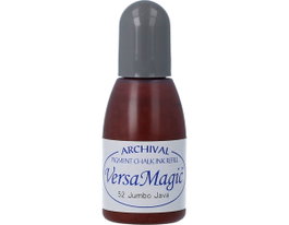 Tsukineko VERSAMAGIC Encre de recharge marron rouge intense effet craie 20ml