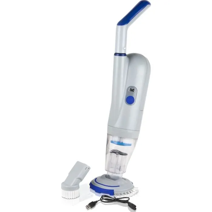 Gre - Nettoyeur de fond de piscine et spa à batterie rechargeable - Filtre à cartouche - Autonomie 40 min - Puissance 10W Gre - Nettoyeur de fond de piscine et spa à batterie rechargeable - Filtre à cartouche - Autonomie 40 min - Puissance 10W