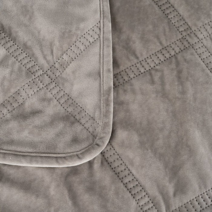 Couvre-lit Gris 270 x 1 x 260 cm