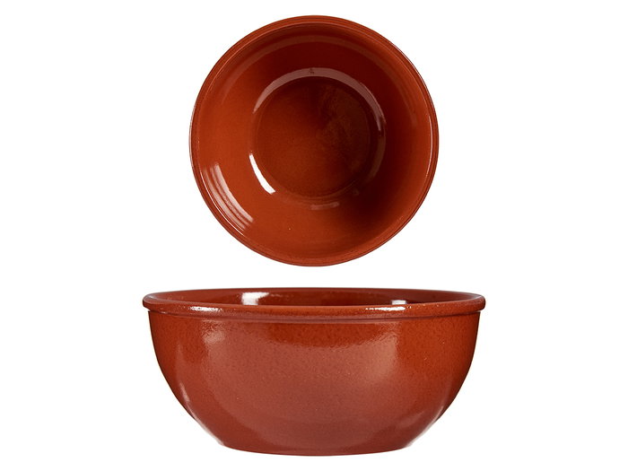 La Dehesa Bol en terre cuite miel 18.5 x 7.5 cm, 1 L - Récipient pour service (Set de 22)