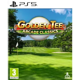Just For Games Golden Tee Arcade Classics - Jeu de Golf Arcade Rétro sur PS5, Jeu Vidéo PlayStation 5 pour Amateurs de Sport et Nostalgie