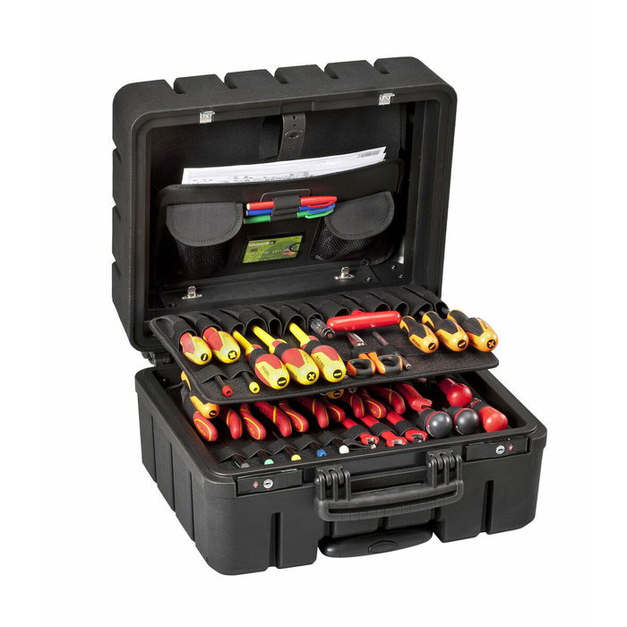 Mallette à Outils GT Line Polyester PVC Métal Polyéthylène Caoutchouc