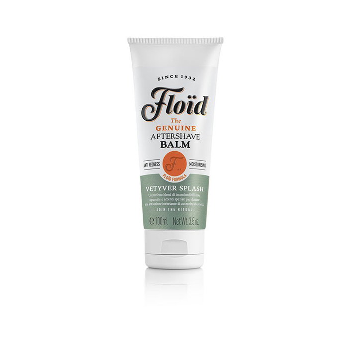 Floïd Aftershave Balm Vetyver Splash 100ml - Lotion hydratante après-rasage pour peau sensible Floïd Aftershave Balm Vetyver Splash 100ml - Lotion hydratante après-rasage pour peau sensible