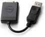Dell - Adaptateur DisplayPort vers VGA - Convertisseur Vidéo - Résolution jusqu'à 1920x1200 - Conforme DisplayPort 1.1a