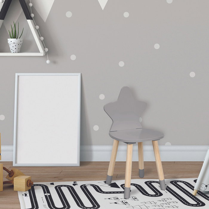 Home Deco Kids Chaise enfant Estrella Gris Home Deco Kids Chaise enfant Estrella Gris