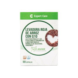 NATURLIDER Levure de Riz Rouge avec Q10, 60 Capsules