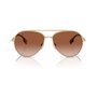 Burberry BE3147-110913 Lunettes de soleil Dorées Marron