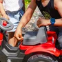 Falk Tracteur à pédales Case IH avec remorque amovible