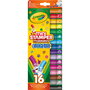 Crayola 16 Mini Marqueurs Tamponneurs Emoji 58-8741, Tintas Lavables, Corps Large, Pour Enfants Dès 3 Ans
