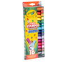 Crayola 16 Mini Marqueurs Tamponneurs Emoji 58-8741, Tintas Lavables, Corps Large, Pour Enfants Dès 3 Ans