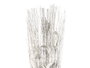 Giftdecor Ramillette Métallique Argenté 29x100x14 cm Matière Végétale Séchée (Set de 8)