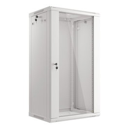 Lanberg Armoire rack mural WF01 19 pouces 22U 600x450 Gris