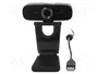 LOGILINK Caméra internet Full HD 1080p, USB, noir