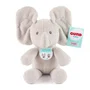 Spin Master - Cache-Cache Flappy L'Éléphant Gund, Peluche Interactive pour Bébé avec Effet Cache-Cache, Oreilles qui se Baissent, Lavable, 20 cm, Dès 10 Mois