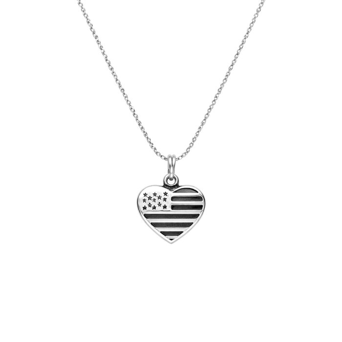 Alex And Ani Collier avec finition drapeau, 45 cm