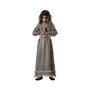 BigBuy Carnival Déguisement Robe Longue Halloween pour Fille Gris
