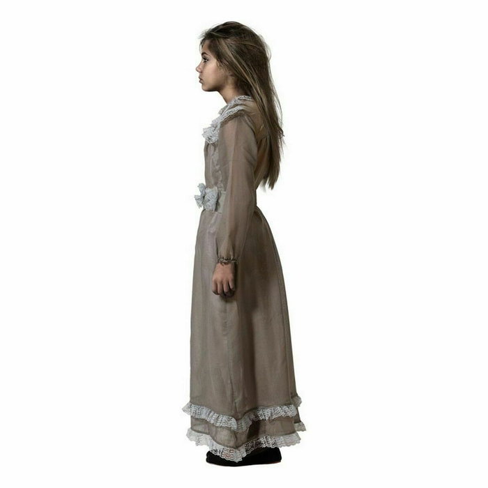 BigBuy Carnival Déguisement Robe Longue Halloween pour Fille Gris BigBuy Carnival Déguisement Robe Longue Halloween pour Fille Gris