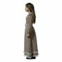 BigBuy Carnival Déguisement Robe Longue Halloween pour Fille Gris