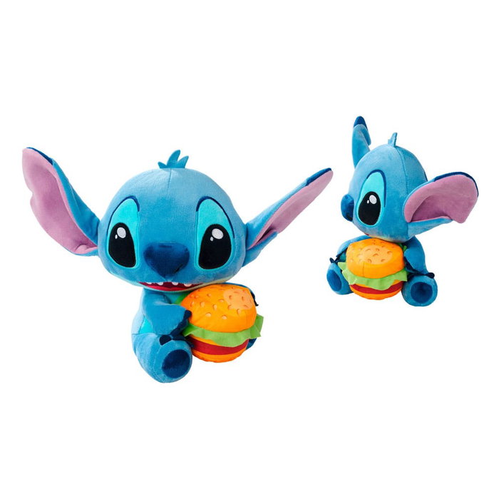 Lilo & Stitch peluche Stitch with Burger 25 cm Lilo & Stitch peluche Stitch with Burger 25 cm