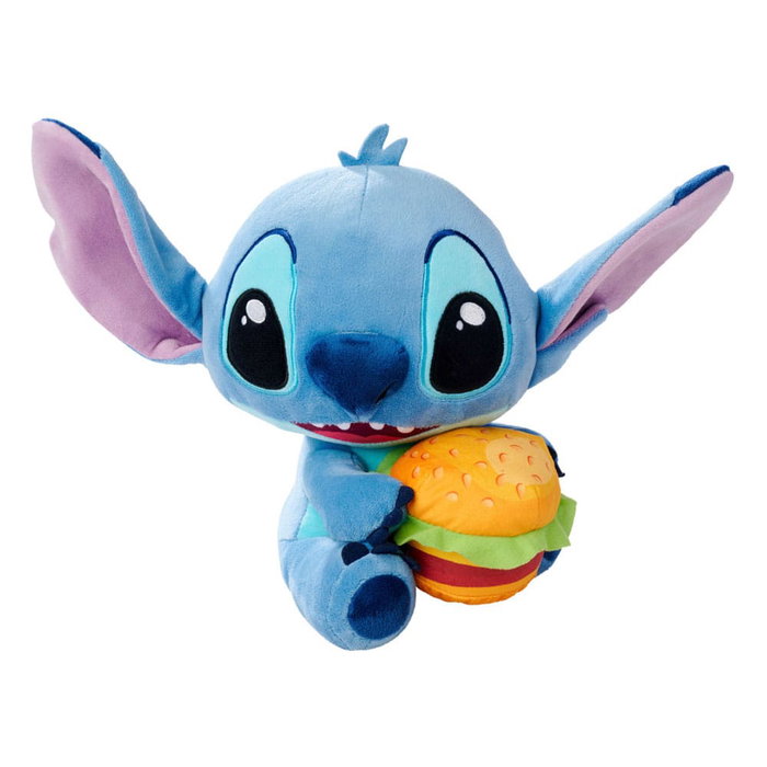 Lilo & Stitch peluche Stitch with Burger 25 cm Lilo & Stitch peluche Stitch with Burger 25 cm