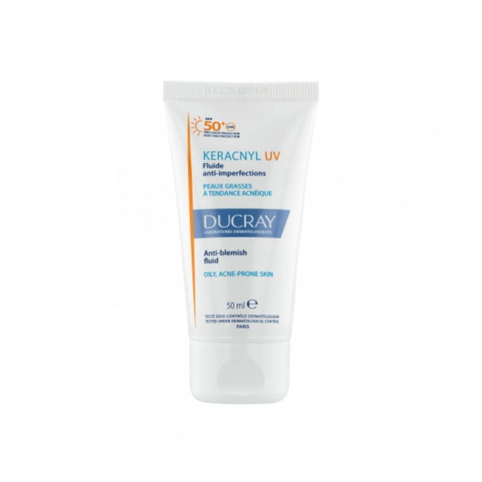 Ducray KERACNYL Fluide UV Anti-Imperfections SPF50+ 50 ml Ducray KERACNYL Fluide UV Anti-Imperfections SPF50+ 50 ml