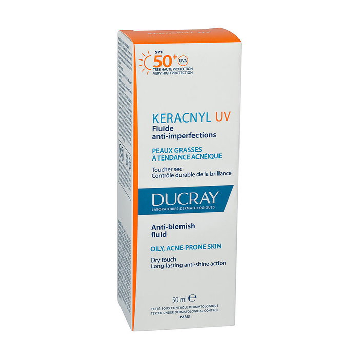 Ducray KERACNYL Fluide UV anti-imperfections SPF50+ 50 ml Ducray KERACNYL Fluide UV anti-imperfections SPF50+ 50 ml