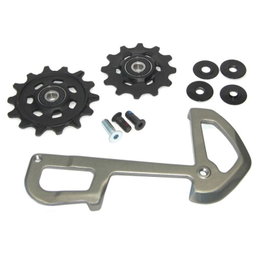 Sram Jeu de galets X-Sync et cage pour dérailleur X01 Eagle 12V, gris