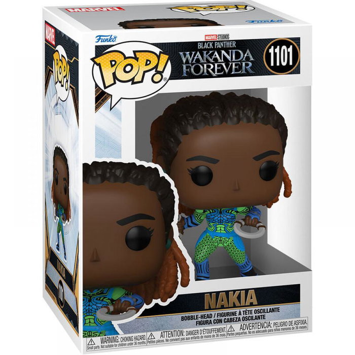 Funko Pop Marvel Black Panther Wakanda Forever Nakia Figurine Vinyle 9 cm Funko Pop Marvel Black Panther Wakanda Forever Nakia Figurine Vinyle 9 cm