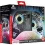 Freaks And Geeks Manette sans fil Polychroma Transparente LED pour Nintendo Switch 1&2 et PC