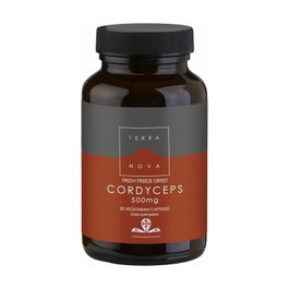TERRANOVA Cordyceps 500 mg, 50 capsules
