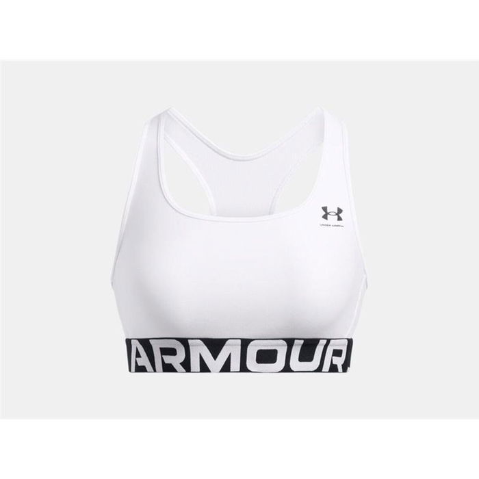 Soutien-gorge de Sport Under Armour Hg Mid Branded Blanc XL