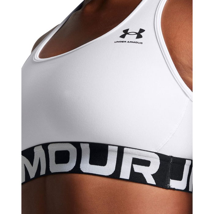 Soutien-gorge de Sport Under Armour Hg Mid Branded Blanc XL