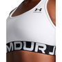 Soutien-gorge de Sport Under Armour Hg Mid Branded Blanc XL