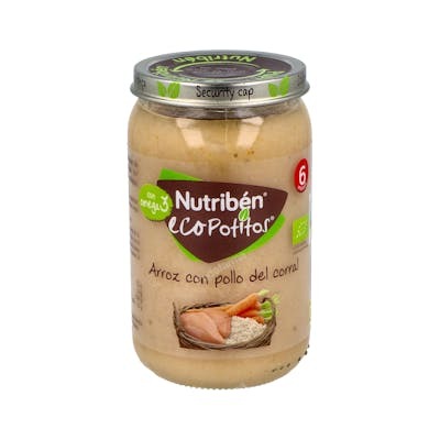 NUTRIBEN ECO POTITO POLLO CORRAL ARROZ 235gr.+6m NUTRIBEN ECO POTITO POLLO CORRAL ARROZ 235gr.+6m